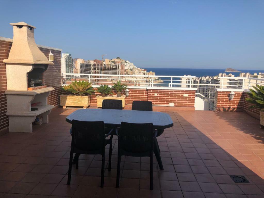 Ferienwohnung Bulevar Penthouse Cala de Finestrat Exterior foto